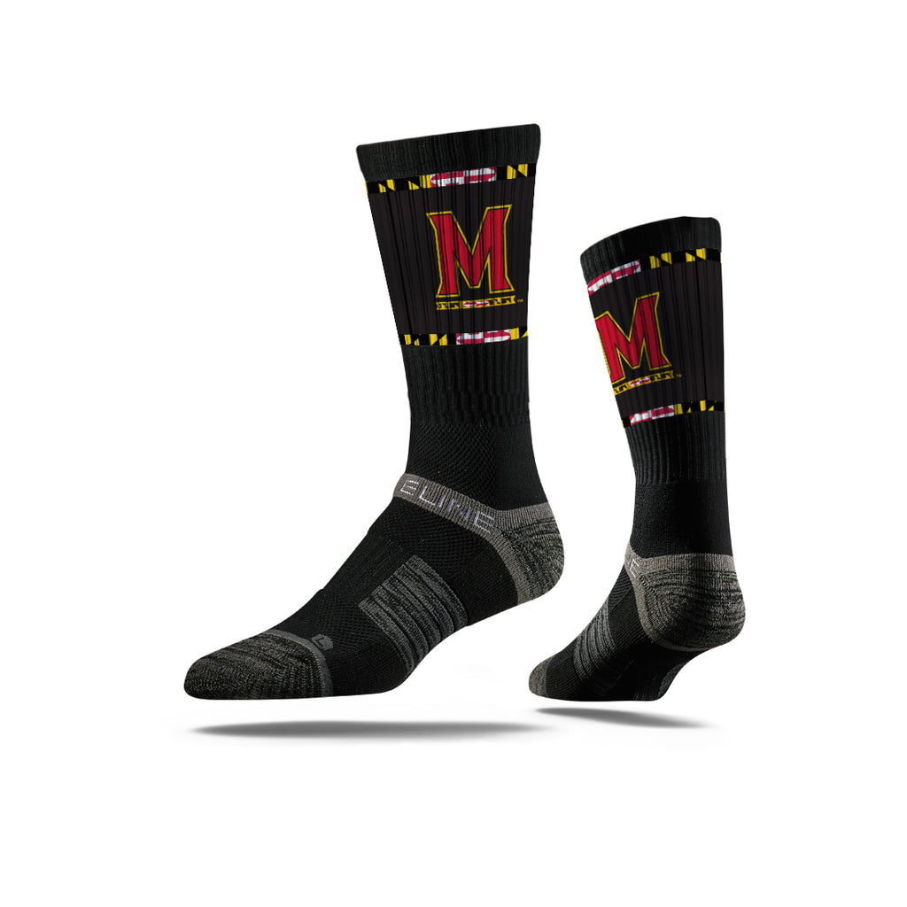University of Maryland | Premium Crew | Primary Logo School Color | N00917525ML