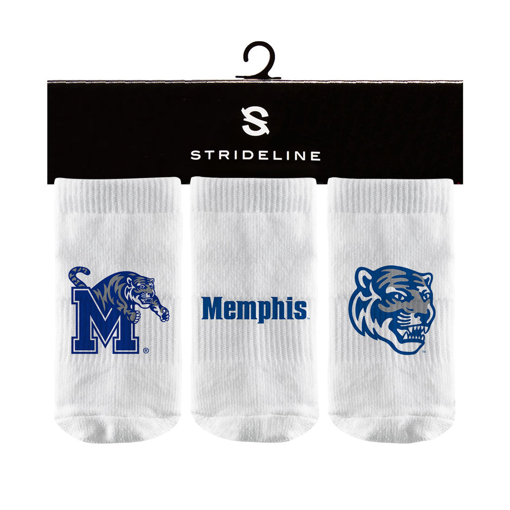 University of Memphis | Baby Socks 3 Pack | Primary Logo | N01565094B01