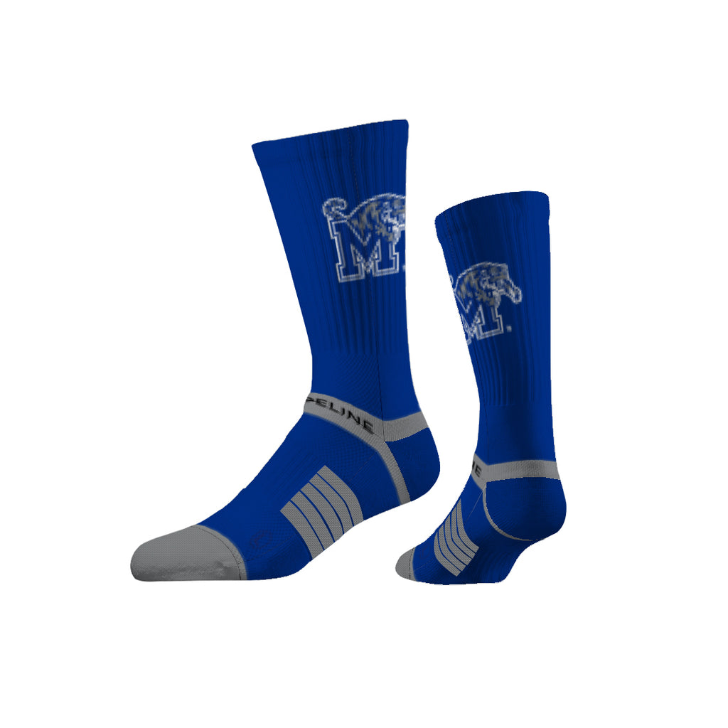 University of Memphis | Premium Knit Crew | Primary Logo School Color | N02460348ML