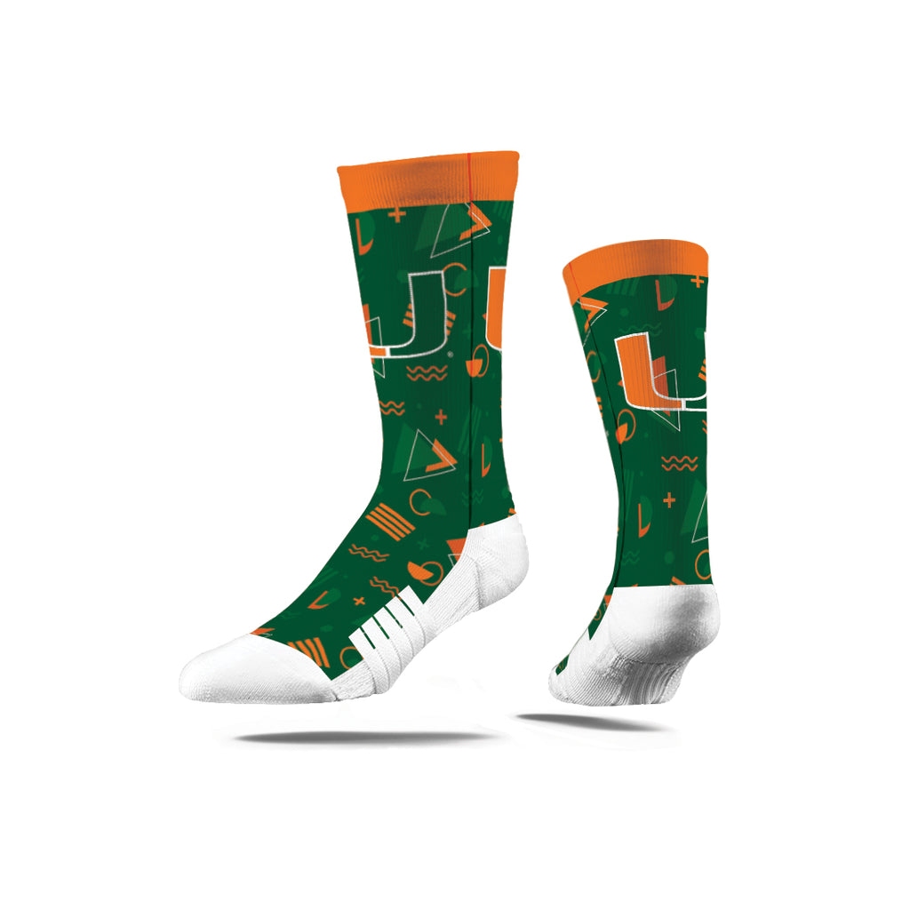 University of Miami | Premium Full Sub | 80's Zig Zag | N02375597ML