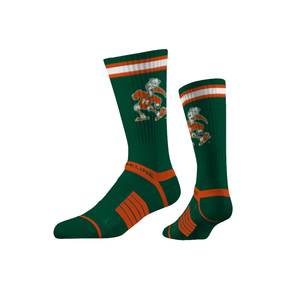 University of Miami | Premium Knit Crew | Fan Logo | N02460360ML