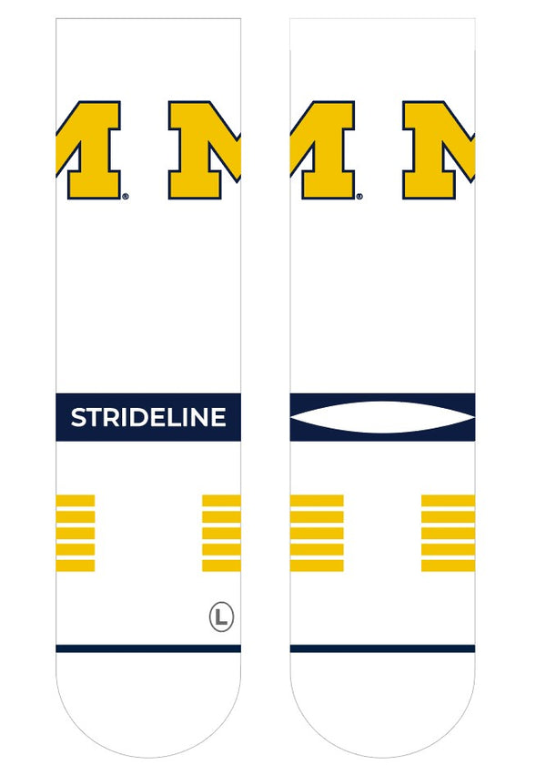 University of Michigan | Premium Knit Crew | Primary Logo White | N02421343ML
