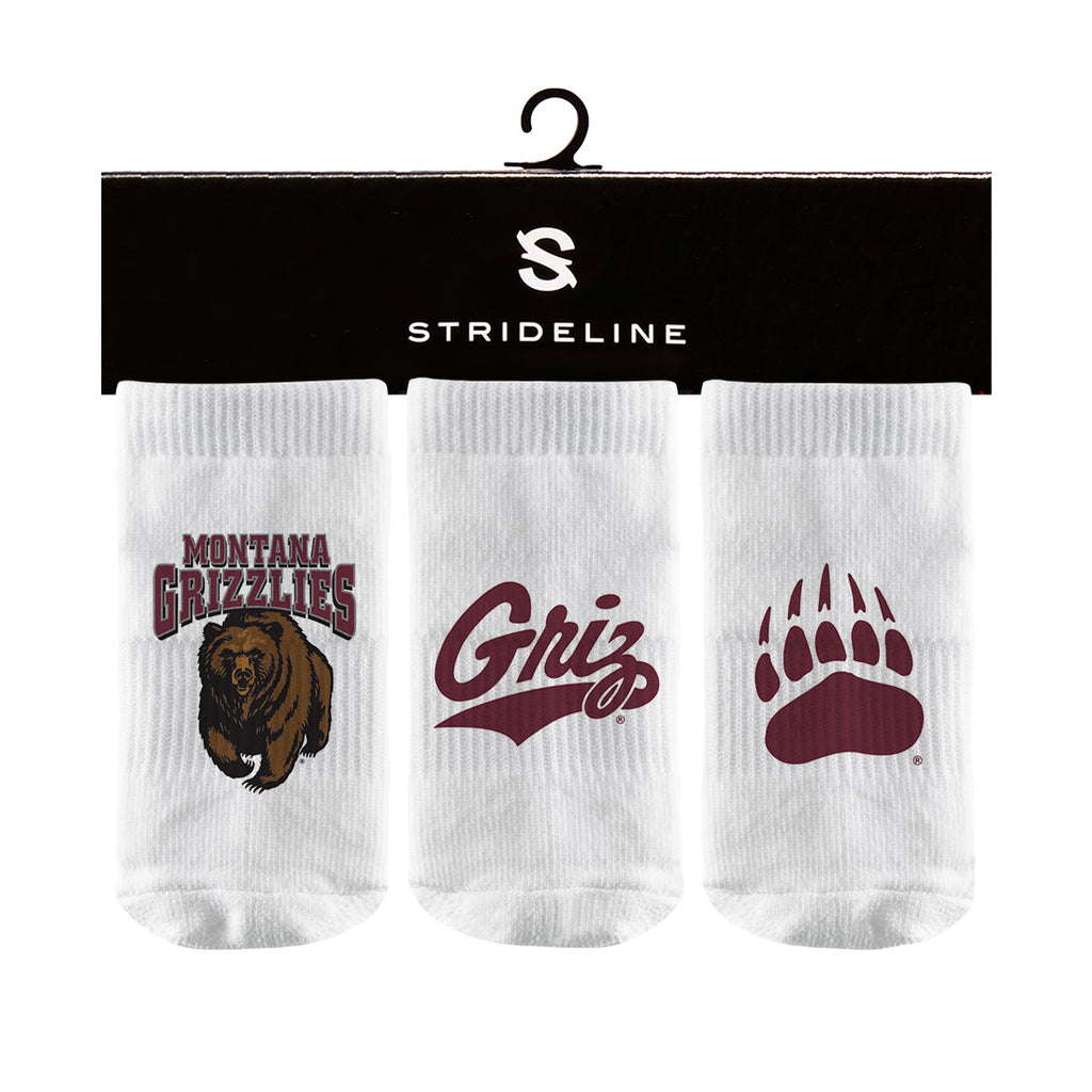 University of Montana | Baby Socks 3 Pack | Primary Logo | N02585677B01