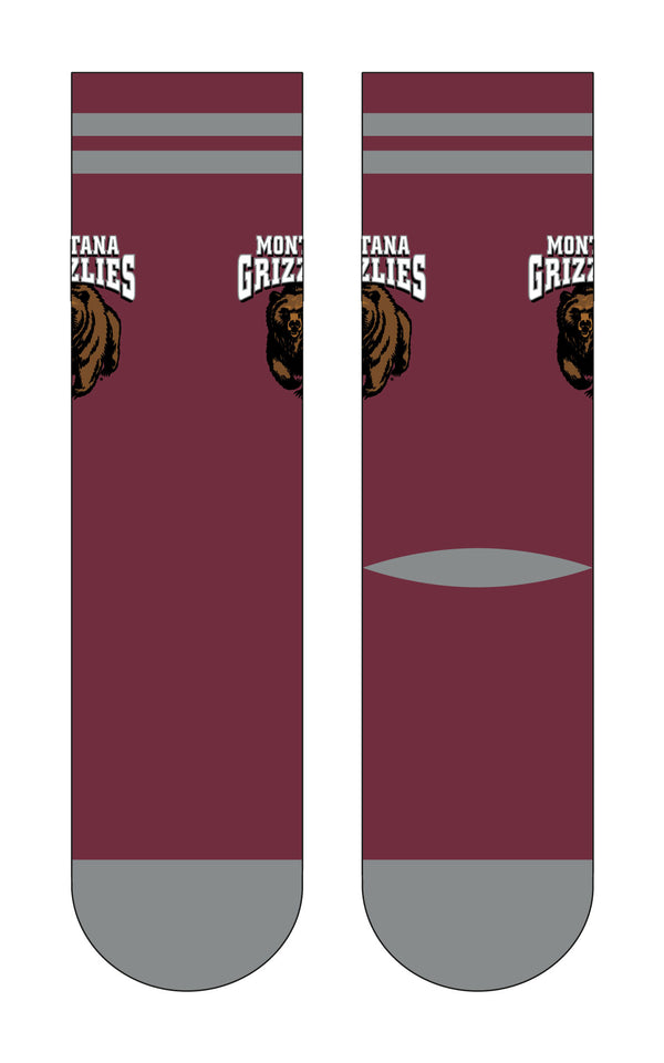 University of Montana | Economy Knit Crew | Primary Logo School Color | N02586079ML