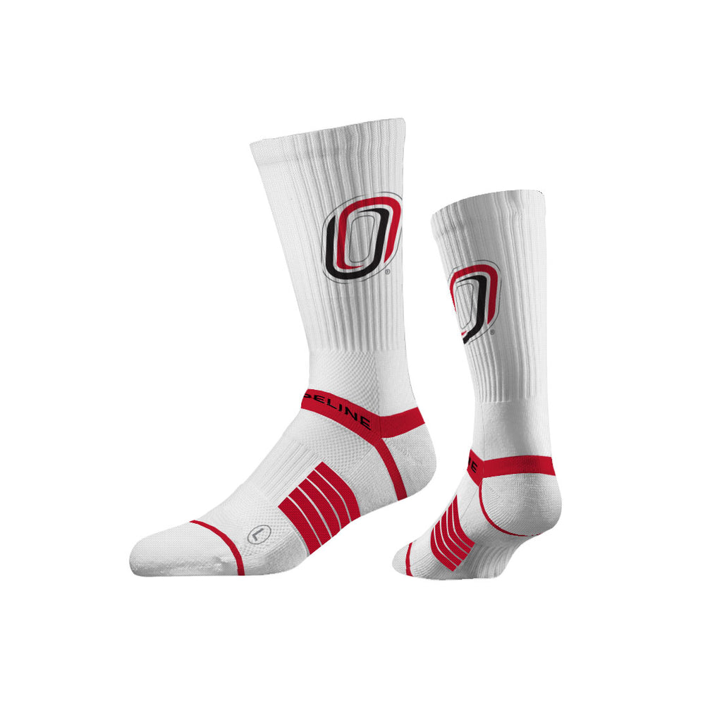 University of Nebraska, Omaha | Premium Knit Crew | Primary Logo White | N02587515ML