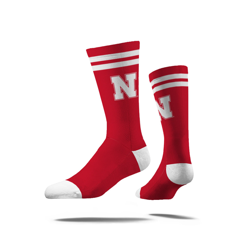 University of Nebraska | Economy Knit Crew | Primary Logo School Color | N02585641ML