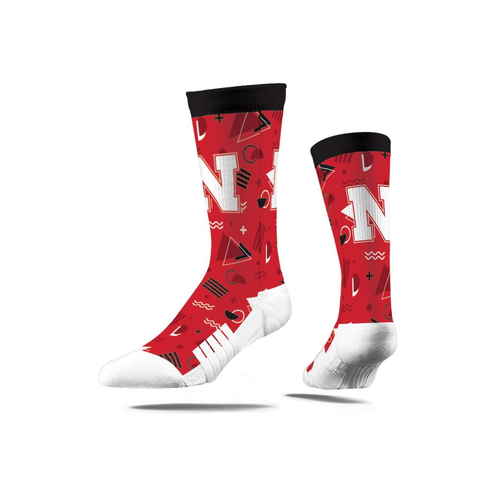 University of Nebraska | Premium Full Sub | 80's Zig Zag | N02376471ML