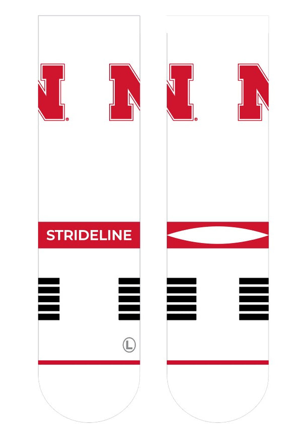 University of Nebraska | Premium Knit Crew | Primary Logo White | N02347275ML