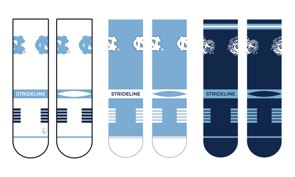 University of North Carolina | Premium Knit Crew 3 Pack | NCAA 3 Pack G2 | N02504874ML