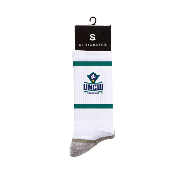 University of North Carolina Wilmington | Premium Crew | Primary Logo White | N02589073ML