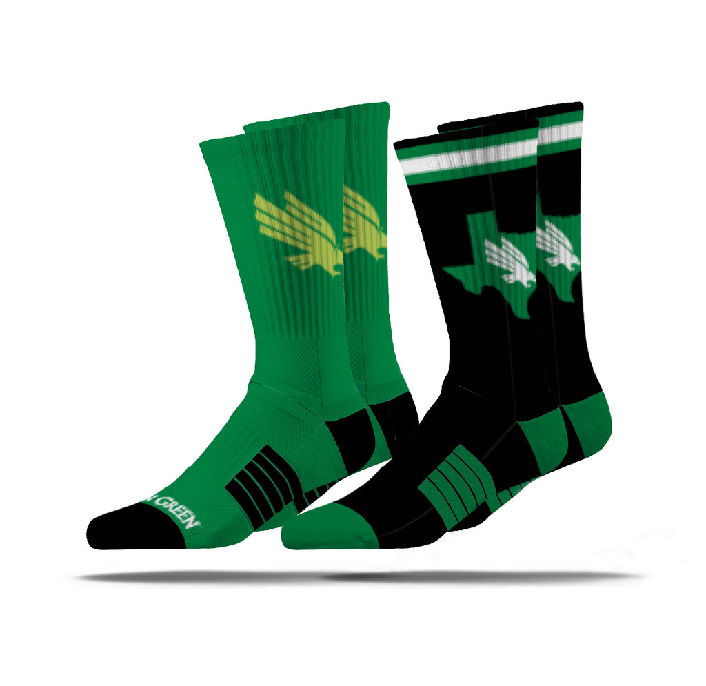 University of North Texas | Premier Knit Crew | NCAA 2 Pack | N02514339ML