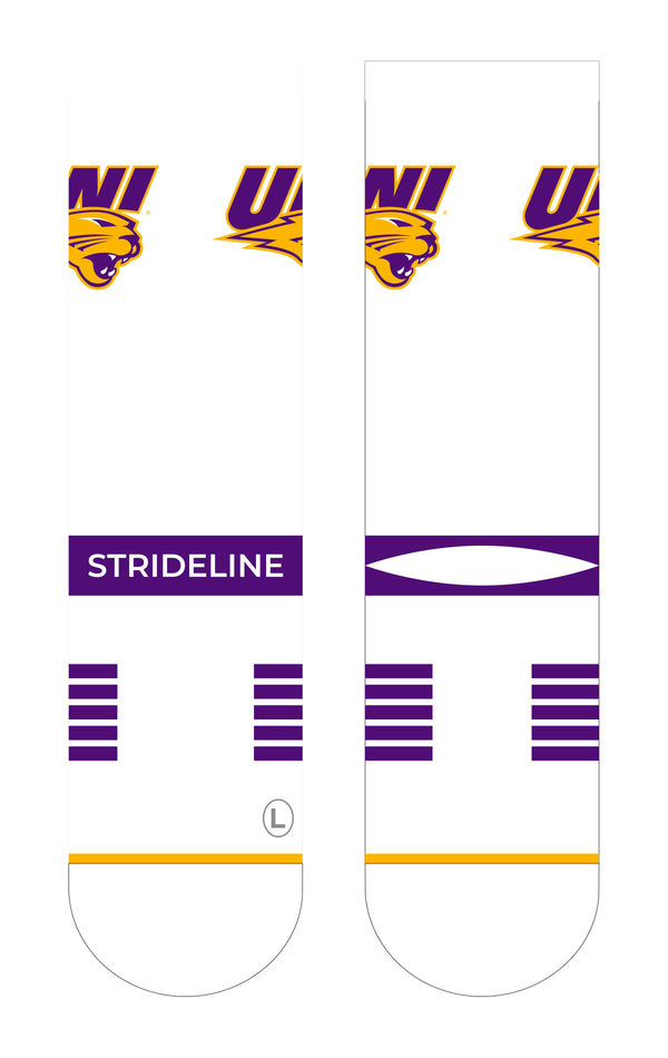 University of Northern Iowa | Premium Knit Crew | Primary Logo White | N02421299ML