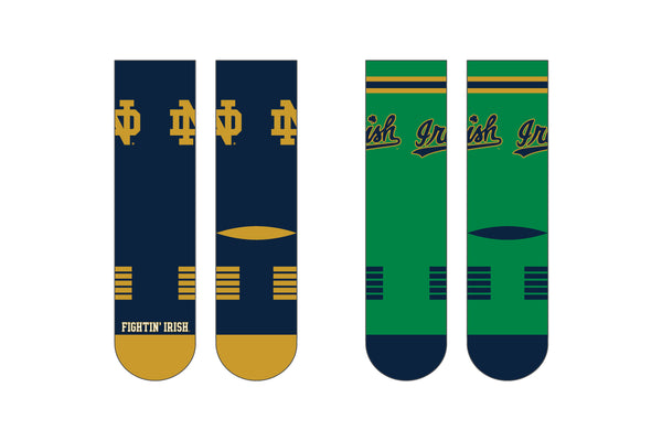 University of Notre Dame | Premier Knit Crew | NCAA 2 Pack | N02514371ML