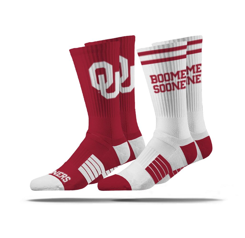 University of Oklahoma | Premier Knit Crew | NCAA 2 Pack | N02514379ML