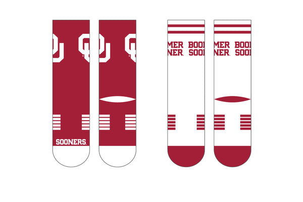 University of Oklahoma | Premier Knit Crew | NCAA 2 Pack | N02514379ML