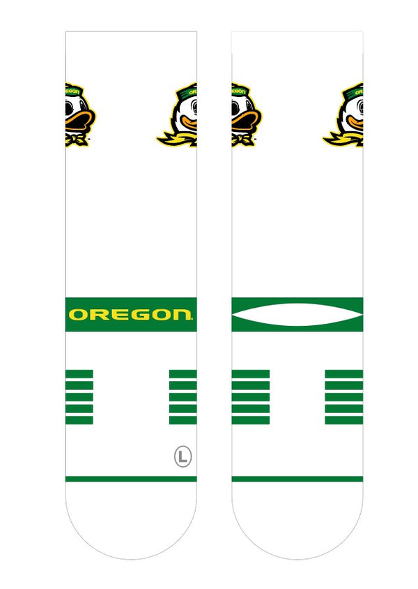 University of Oregon | Premium Knit Crew | Primary Logo White | N02210316ML