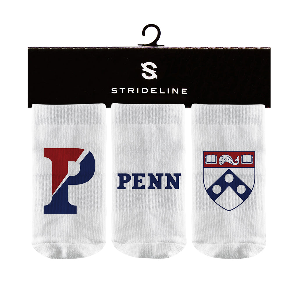 University of Pennsylvania | Baby Socks 3 Pack | Primary Logo | N01968547B01