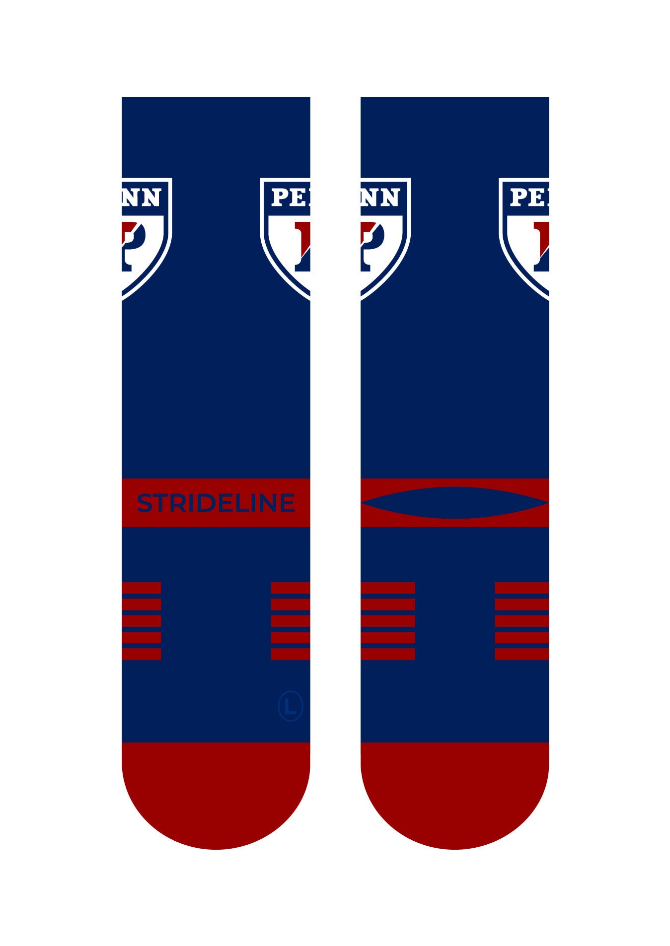 University of Pennsylvania | Premium Knit Crew | Primary Logo School C ...