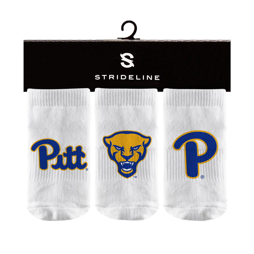 University of Pittsburgh | Baby Socks 3 Pack | Primary Logo | N02428837B01