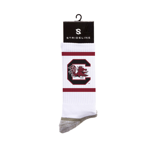 University of South Carolina | Premium Crew | Primary Logo White | N02434310ML