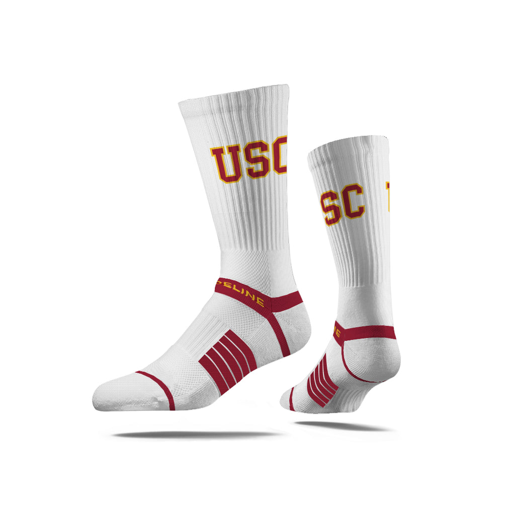 University of Southern California | Premium Knit Crew | Primary Logo White | N02528705ML