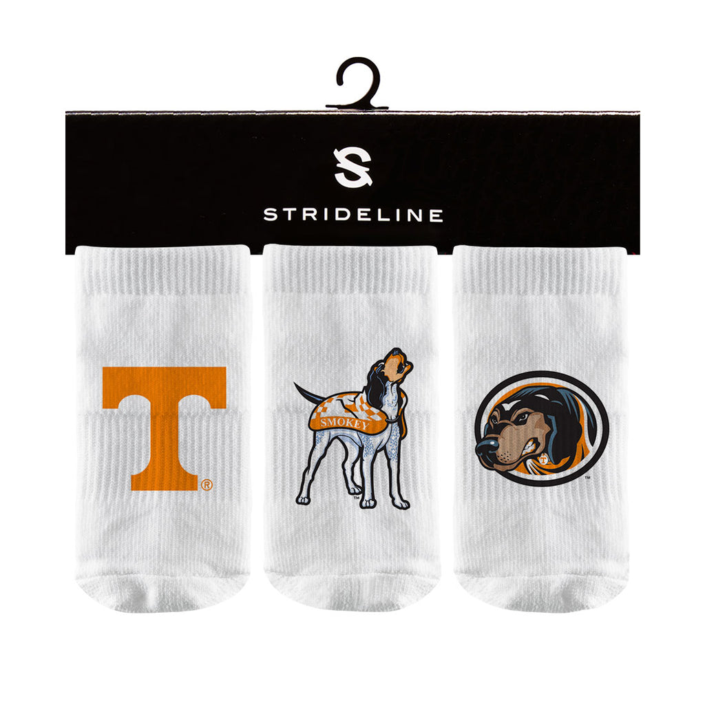 University of Tennessee | Baby Socks 3 Pack | Primary Logo | N00502930B01