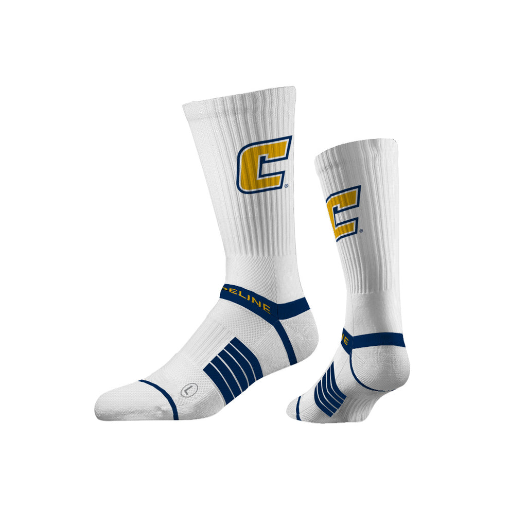 University of Tennessee at Chattanooga | Premium Knit Crew | Primary Logo White | N02594733ML