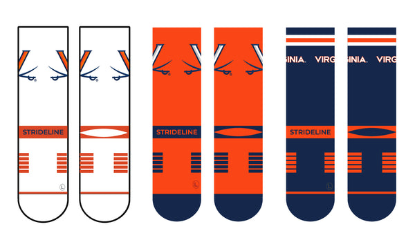 University of Virginia | Premium Knit Crew 3 Pack | NCAA 3 Pack G2 | N02506370ML