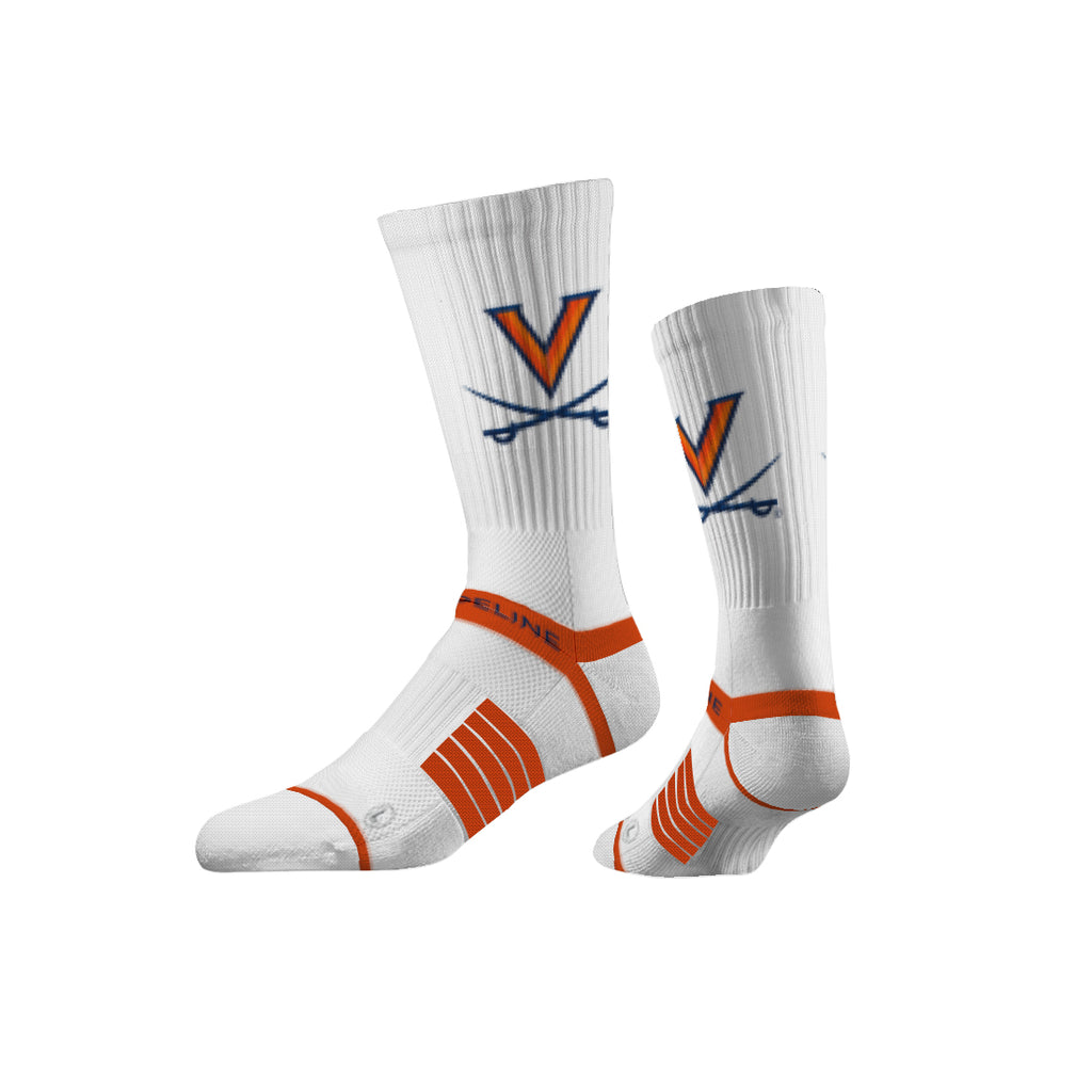 University of Virginia | Premium Knit Crew | Primary Logo White | N02217416ML