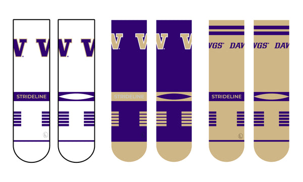 University of Washington | Premium Knit Crew 3 Pack | NCAA 3 Pack G2 | N02506374ML