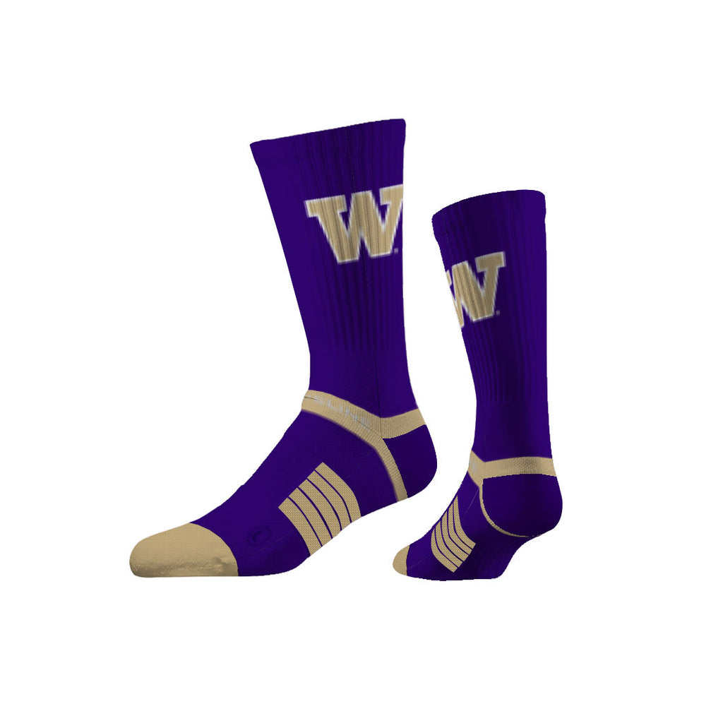 University of Washington | Premium Knit Crew | Primary Logo School Color | N02462778ML