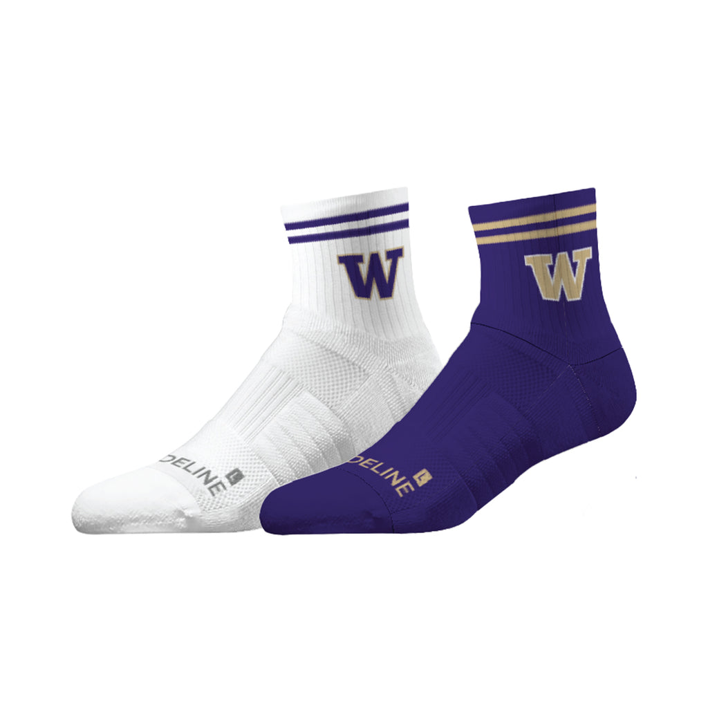 University of Washington | Half Calf Knit | NCAA 2 Pack | N02668291ML