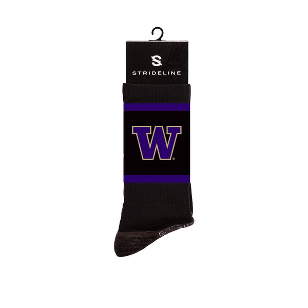 University of Washington | Premium Crew | Primary Logo School Color | Black | N01111527ML