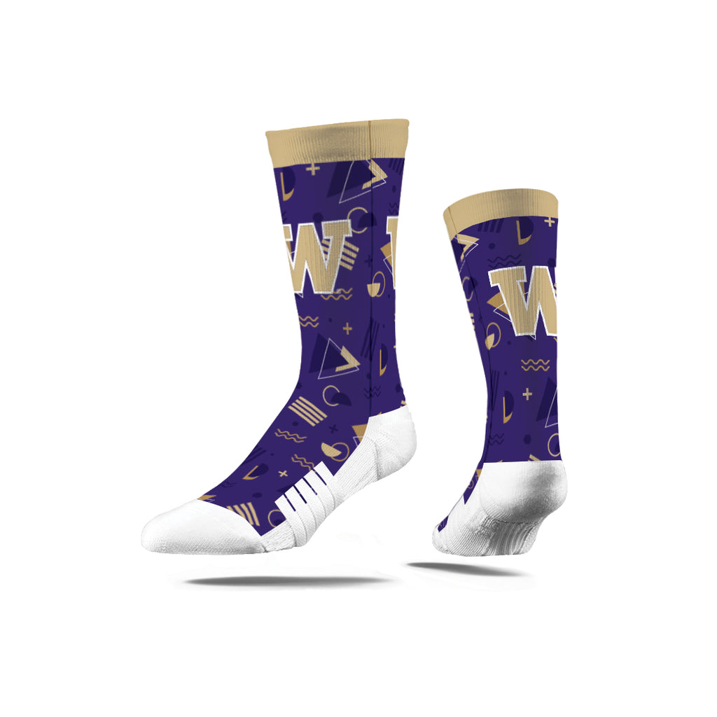 University of Washington | Premium Full Sub | 80's Zig Zag | N02376555ML