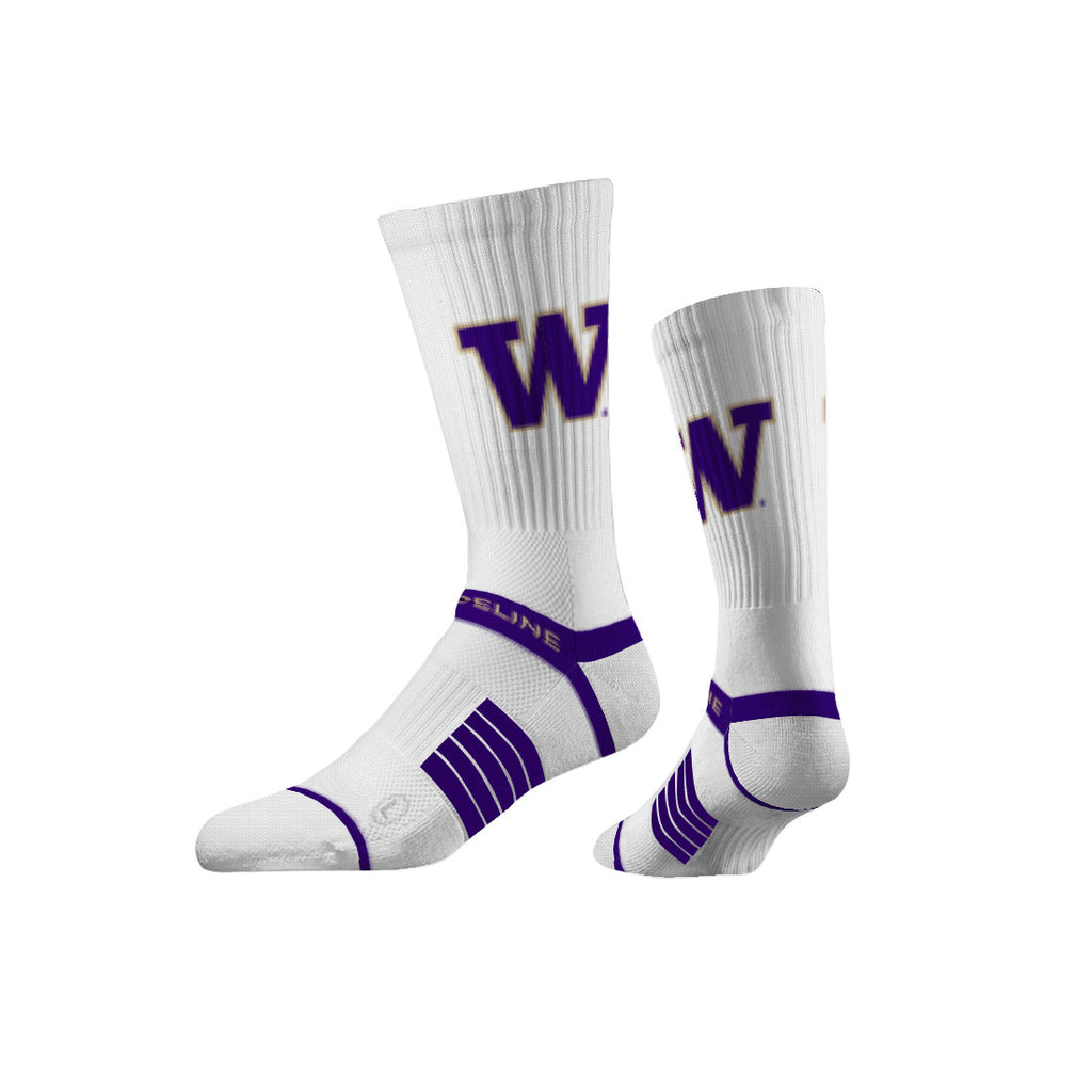 University of Washington | Premium Knit Crew | Primary Logo White | N02528729ML