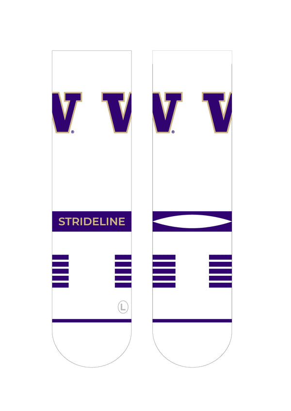 University of Washington | Premium Knit Crew | Primary Logo White | N02528729ML