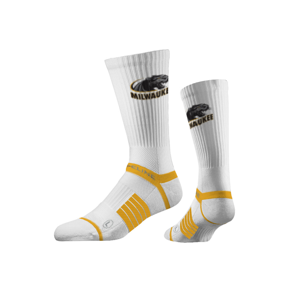 University of Wisconsin-Milwaukee | Premium Knit Crew | Primary Logo White | N02598579ML