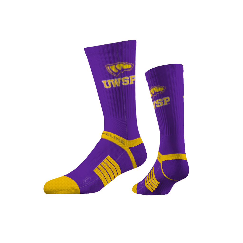 University of Wisconsin-Stevens Point | Premium Knit Crew | Primary Logo School Color | N02599380ML