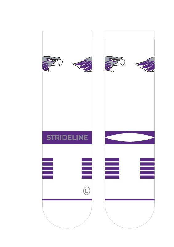 University of Wisconsin-Whitewater | Premium Knit Crew | Primary Logo White | N02598701ML
