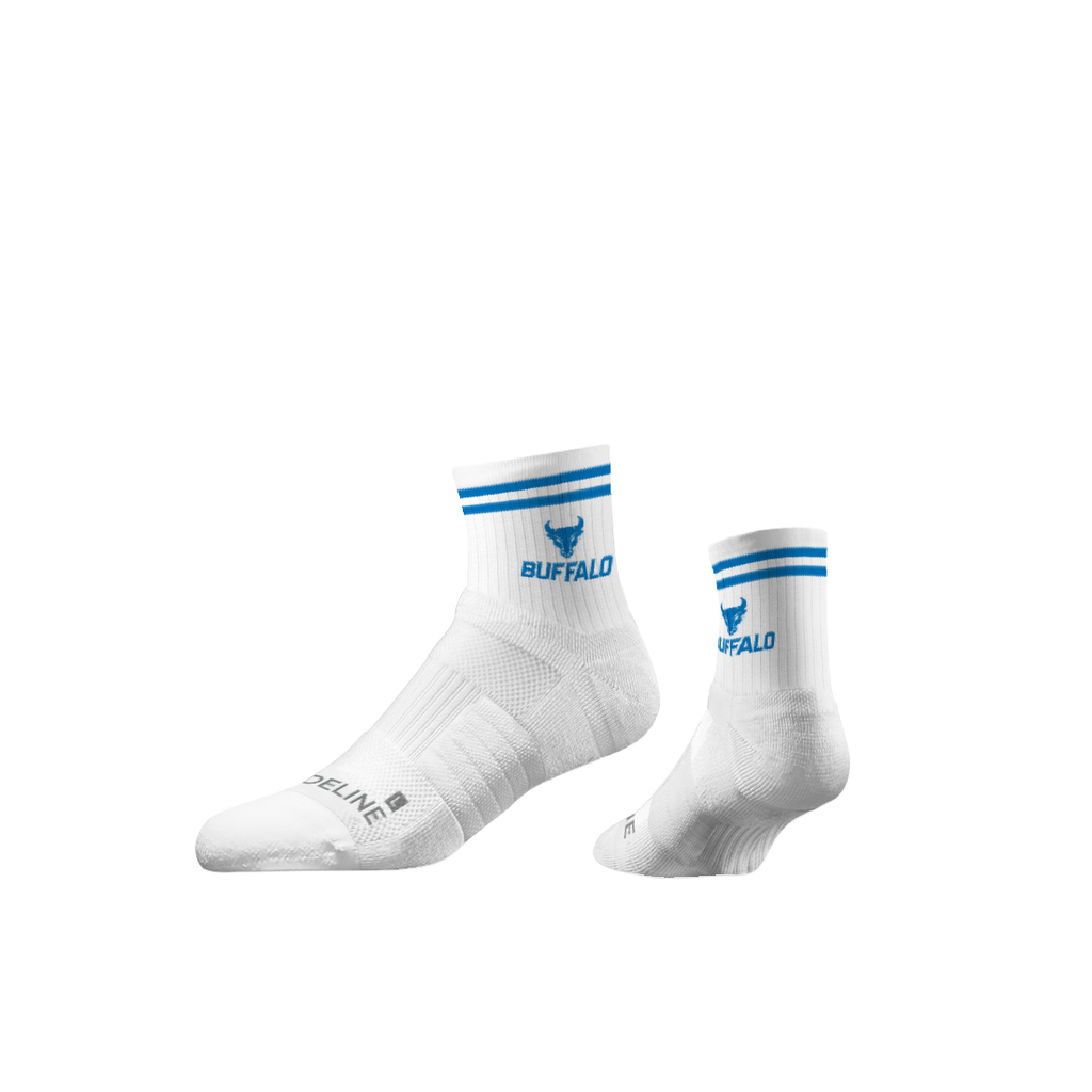 University at Buffalo | Half Calf Knit | Primary Logo White | N02855459ML