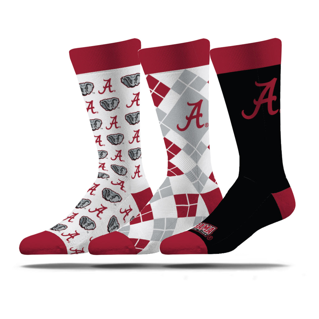 University of Alabama | Business Knit Crew | NCAA 3 Pack | N02361373ML