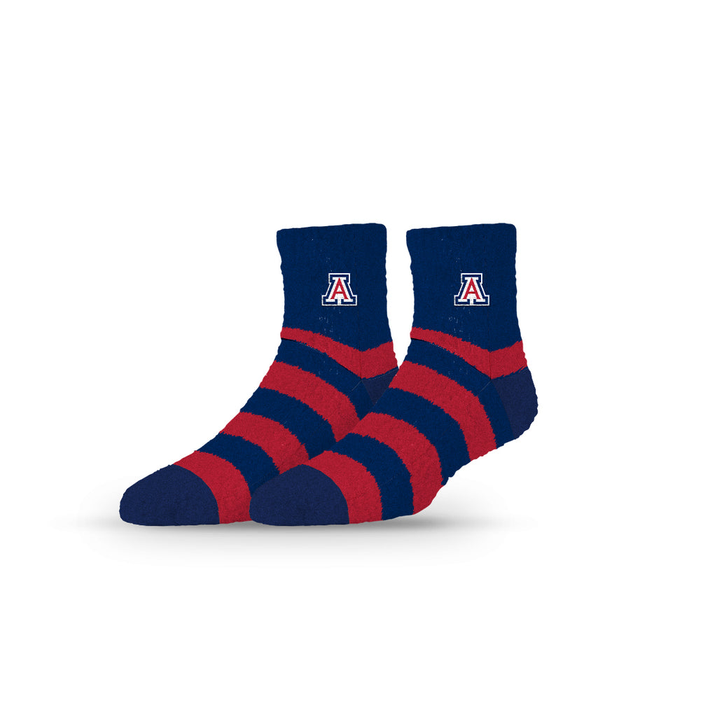 University of Arizona | Fuzzy Half Calf Embroidered | Stripe | N02800878ML