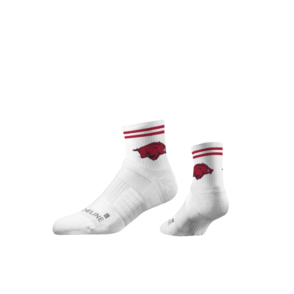 University of Arkansas | Half Calf Knit | Primary Logo White | N02639252ML
