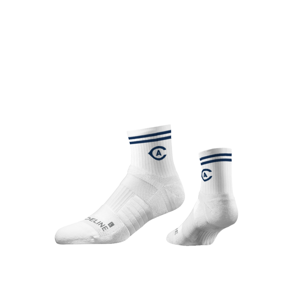 University of California, Davis | Half Calf Knit | Primary Logo White | N02813021ML