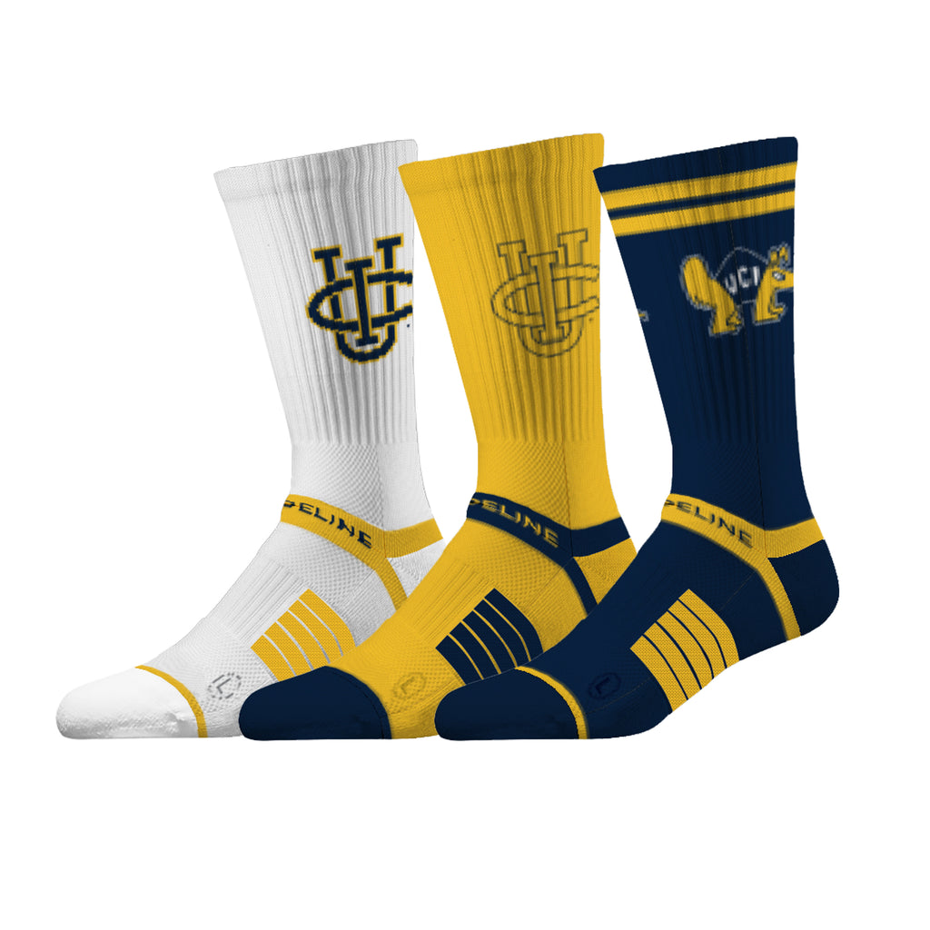 University of California, Irvine | Premium Knit Crew 3 Pack | NCAA 3 Pack G2 | N02501172ML