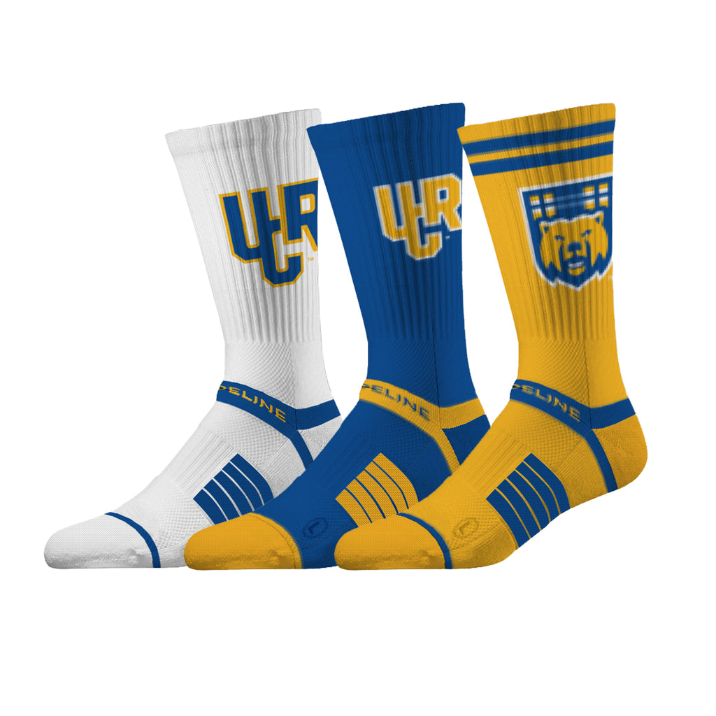 University of California, Riverside | Premium Knit Crew 3 Pack | NCAA 3 Pack G2 | N02501176ML