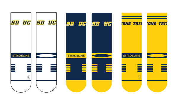 University of California, San Diego | Premium Knit Crew 3 Pack | NCAA 3 Pack G2 | N02501180ML