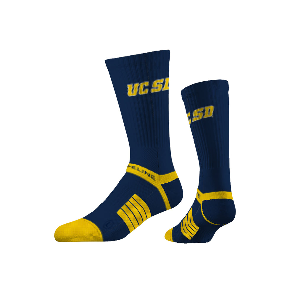 University of California, San Diego | Premium Knit Crew | Primary Logo School Color | N02456420ML