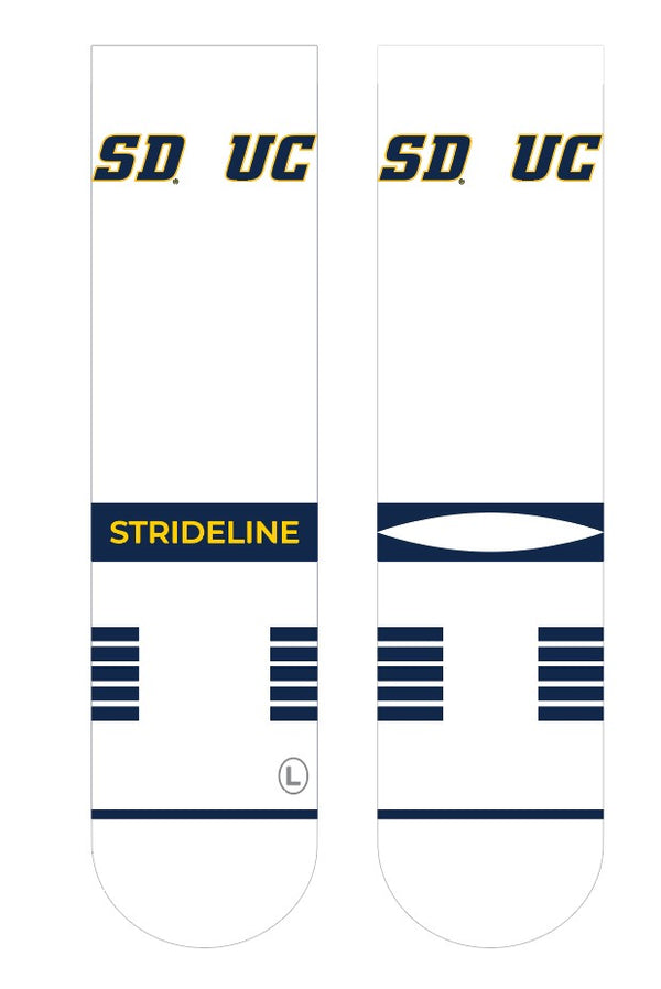 University of California, San Diego | Premium Knit Crew | Primary Logo White | N02456408ML