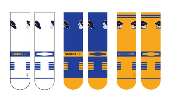 University of California, Santa Barbara | Premium Knit Crew 3 Pack | NCAA 3 Pack G2 | N02501852ML